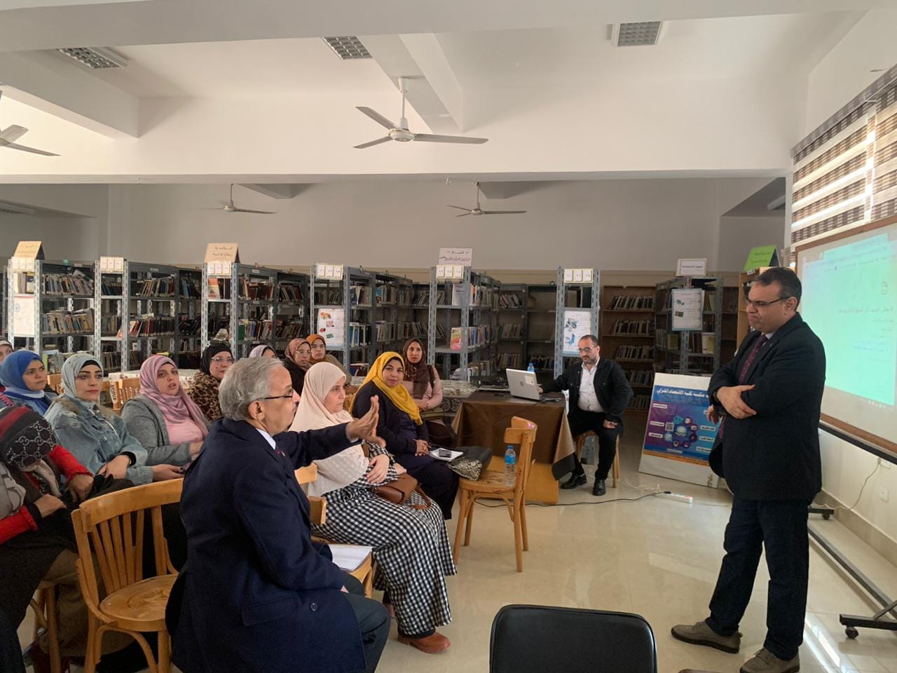 A workshop on (what’s new in the Egyptian Knowledge Bank, how to use reference citation editing programs, and how to benefit from the free publishing initiative)
