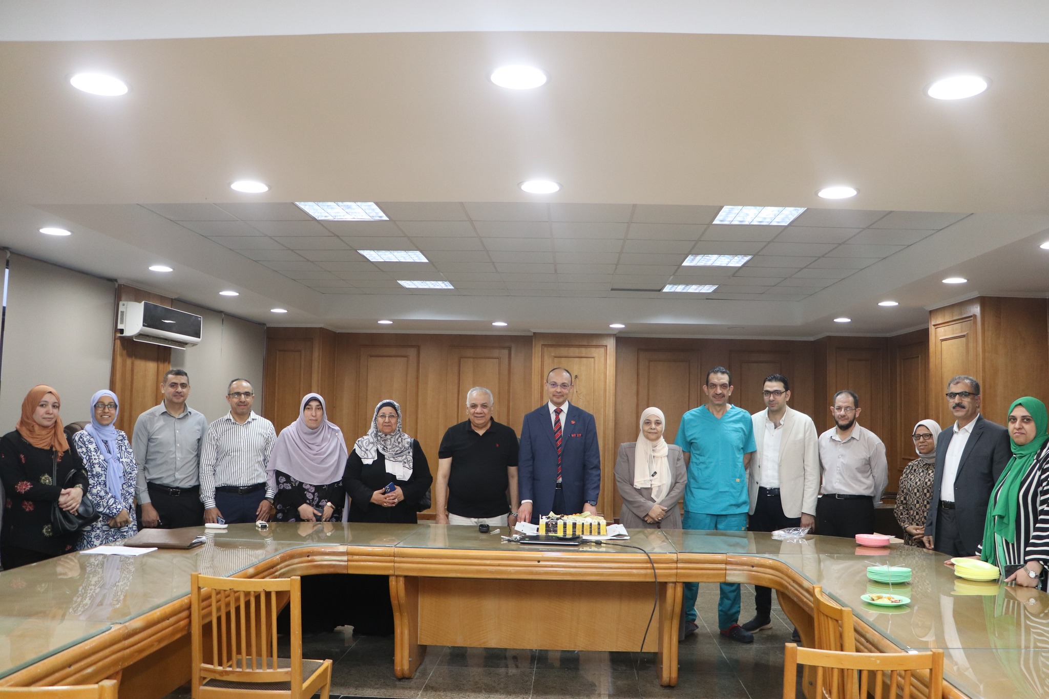 The Dean of the College chairs the monthly session of the Cardiology Department Council