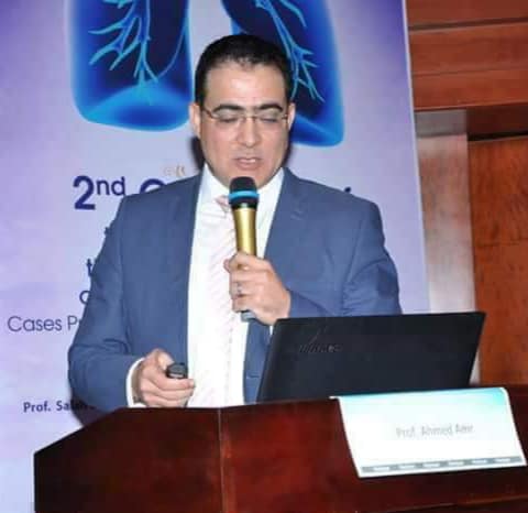 أحمد عامر رئيسا لقسم الأمراض الصدرية بطب المنوفية
