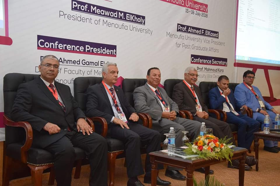 رئيس جامعة المنوفية يفتتح فعاليات المؤتمر السنوى الخامس والعشرين لطب المنوفية