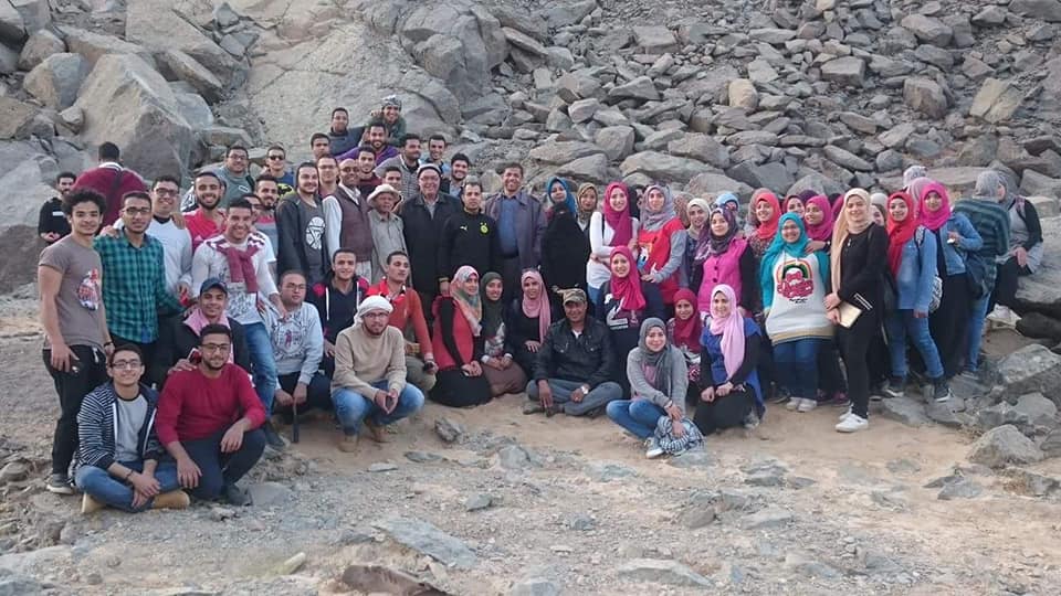 Students of the Department of Geology