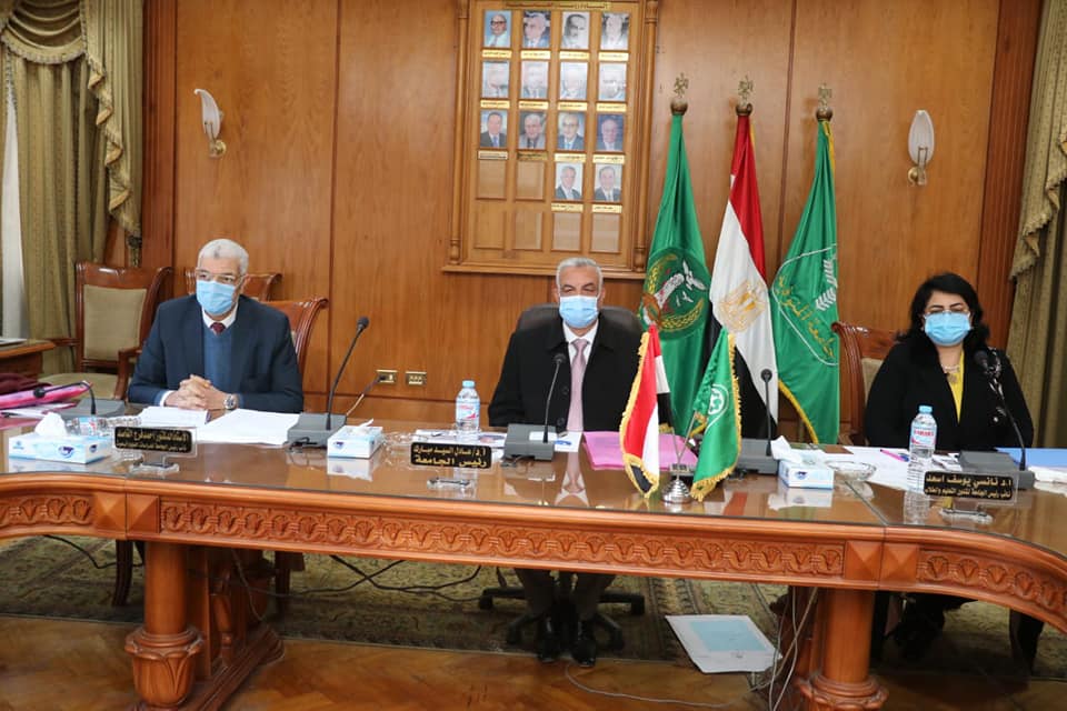 The President of Menoufia University chairs the Dean selection committee for the Faculty of Specific Education
