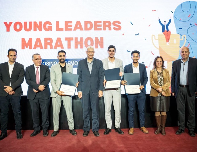 فريق هندسة المنوفية يفوز بالمركز الأول فى مسابقة Young Leaders Marathon فى مجال ترشيد الطاقة