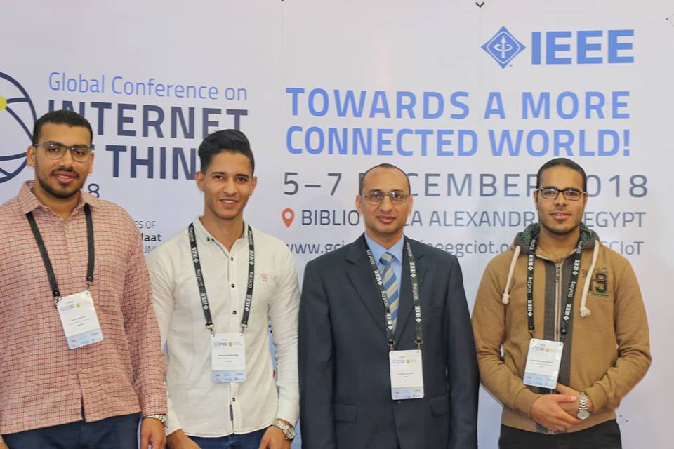 هندسة منوف تفوز بمشروعين في المؤتمر العالمي للانترنت 