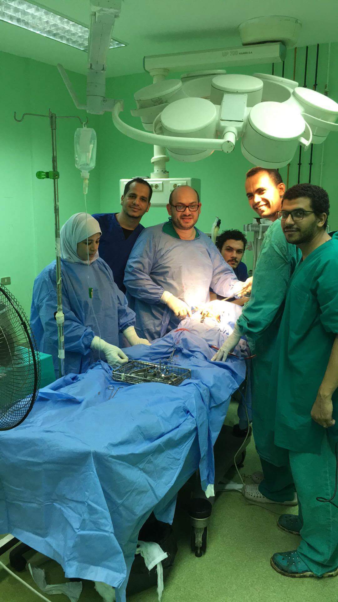 إجراء  عمليات جراحية ناجحة  لعشرة أطفال  بمستشفيات جامعة المنوفية