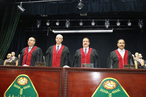 رئيس جامعة المنوفية والمحافظ يشهدان انطلاق فعاليات احتفال الجامعة بعيدها ٤٧