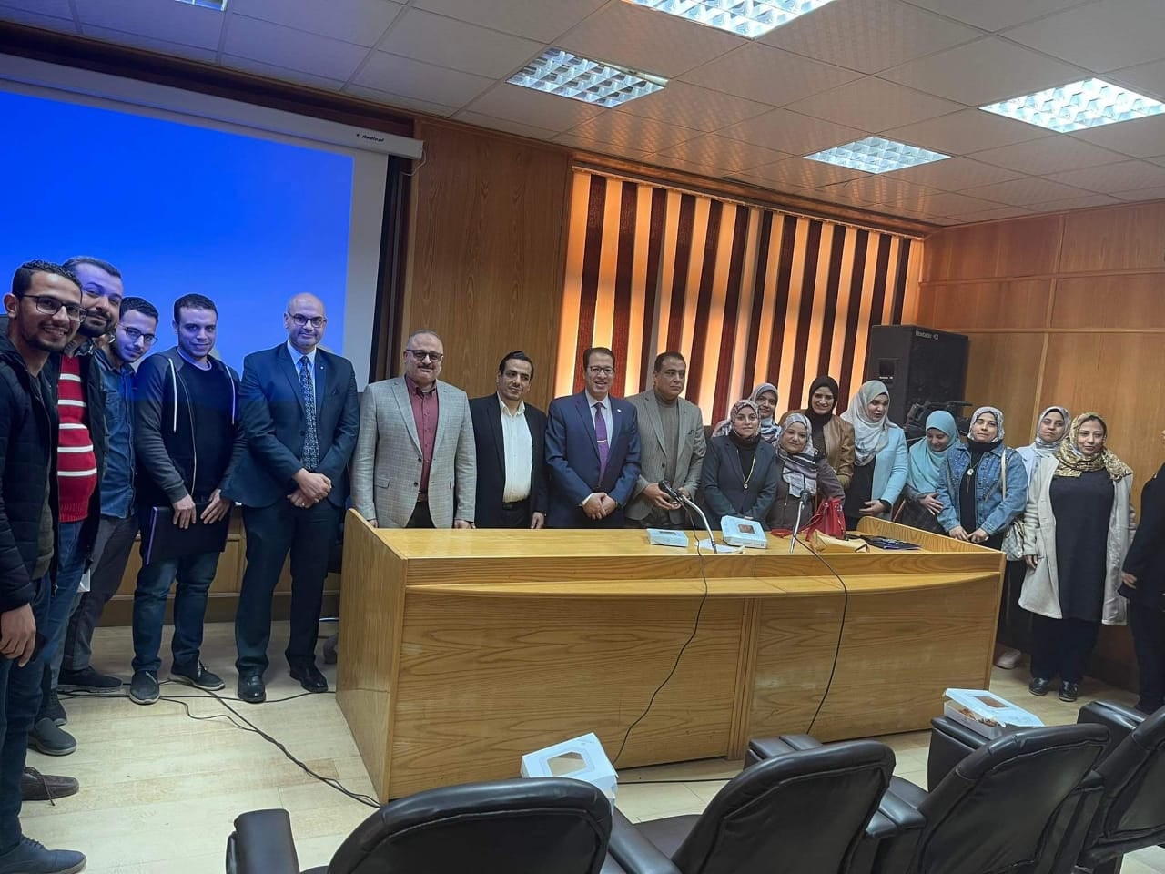 The scientific session of the Department of Chest Diseases during the activities of the twenty-seventh annual conference of the college 