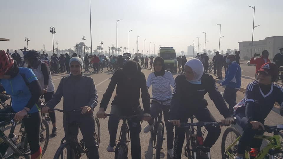 امعة المنوفية تحقق المركز الرابع في سباق الدراجات بدورة الجامعات المصرية