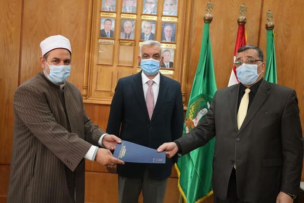 cooperation Protocol between Menoufia University and the Ministry of Endowments to train imams