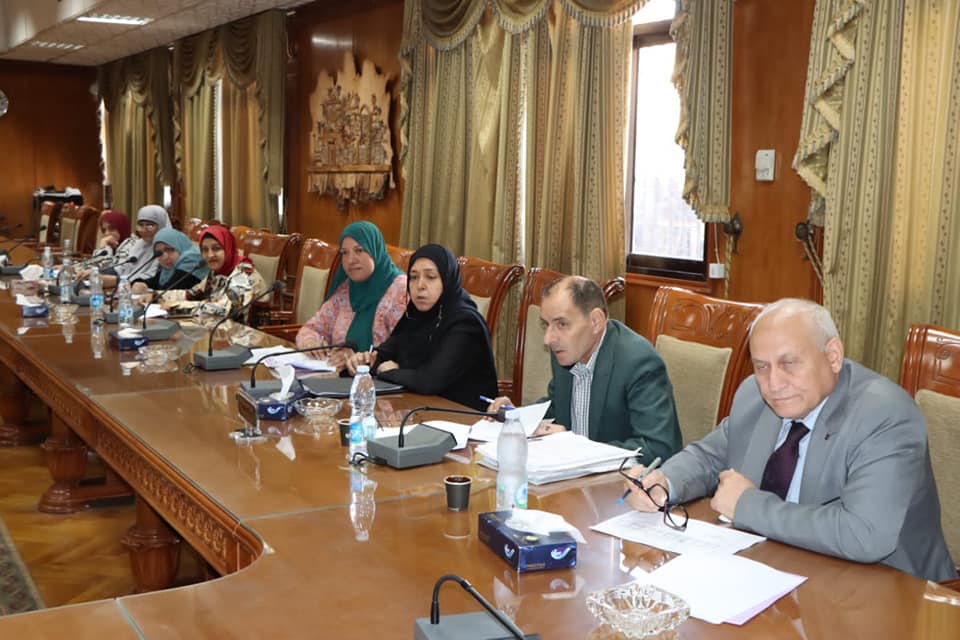 القاصد يعقد إجتماع مجلس إدارة صندوق الخدمة الطبية بجامعة المنوفية 