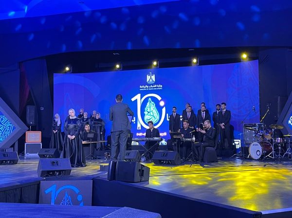 Menoufia University choir and music teams innovate on the stage of the Ministry of Youth and Sports in Ibdaa 10 competition