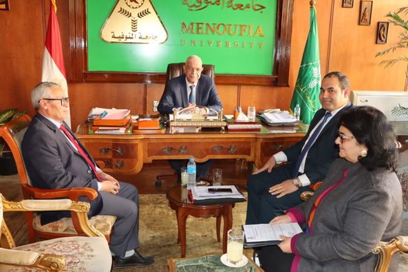 The University President announces the formation of the Human Rights Unit at Menoufia National University