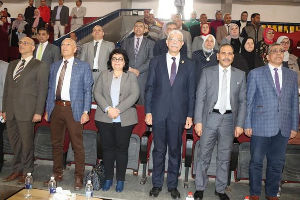 The President of Menoufia University witnesses the annual celebration of Orphan Day