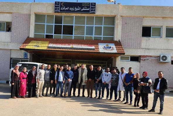 Menoufia University doctors examine 618 cases in Sheikh Zuweid