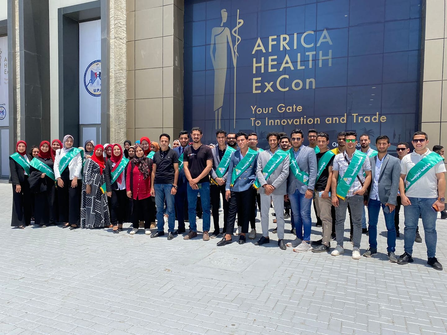 طلاب جامعة المنوفية شاركت في فعاليات المؤتمر الطبي الأفريقي الأول