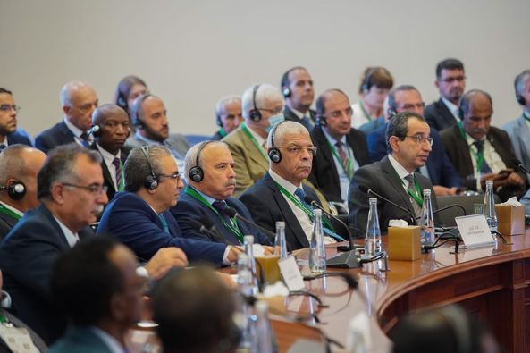 The President of Menoufia University attends the conclusion of the activities of the Third Conference of Presidents of Arab and Russian Universities