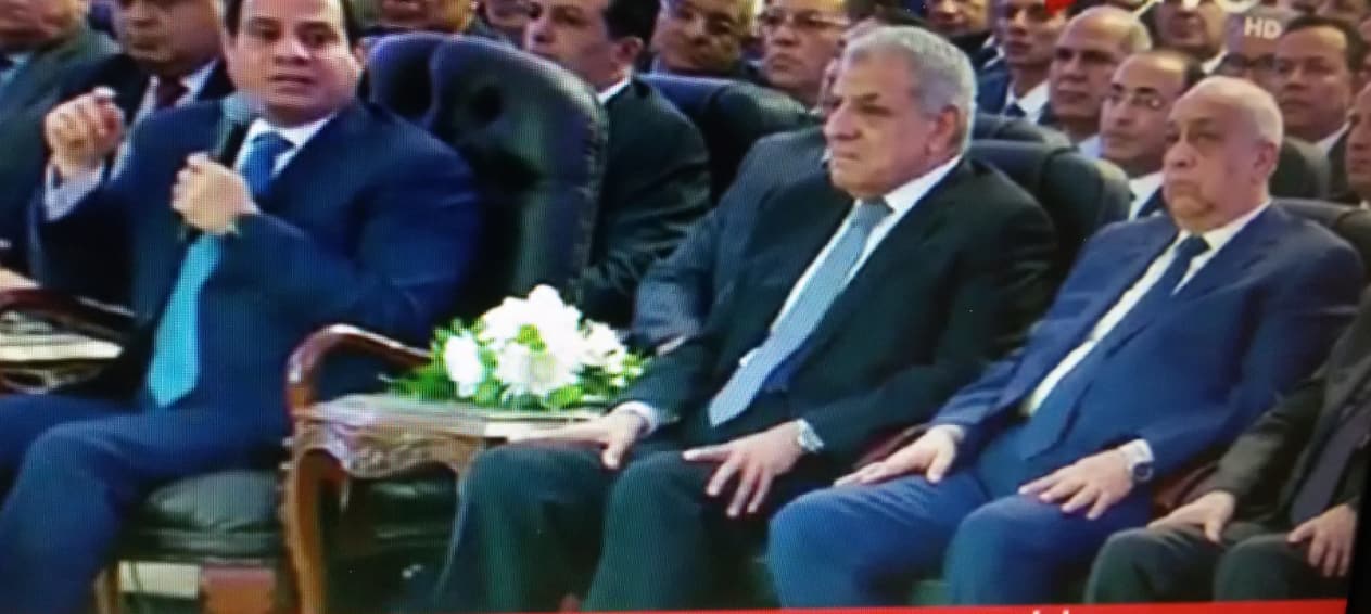 إفتتاح الرئيس السيسى لمشروعات قومية جديدة من مدينة السادات
