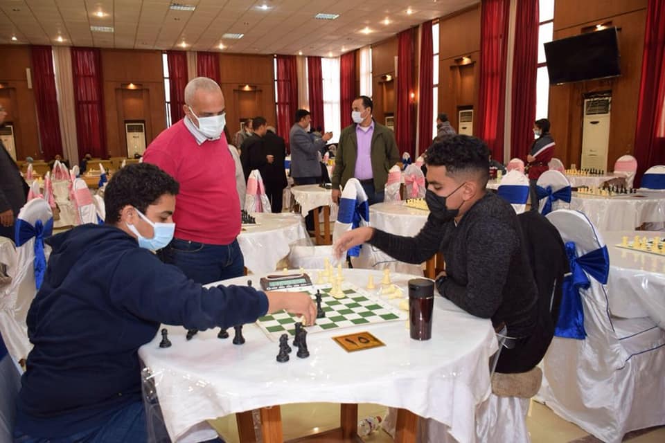جامعة المنوفية تحتضن بطولة الشطرنج الخاطف بالتعاون مع الاتحاد الرياضي للجامعات المصرية