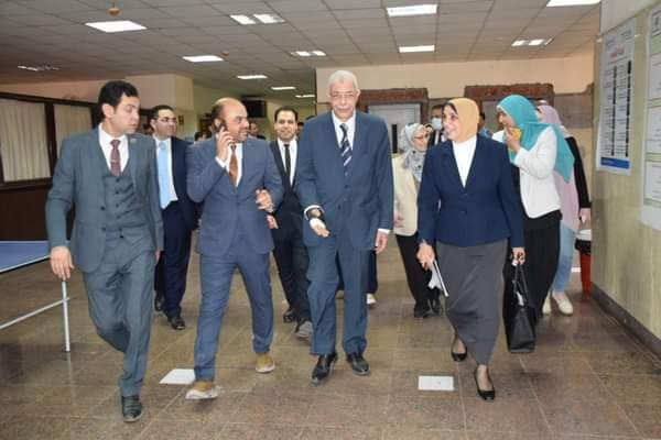 The Pharmaceutical Studies Sector Committee of the Supreme Council of Universities visits the Menoufia Pharmacy