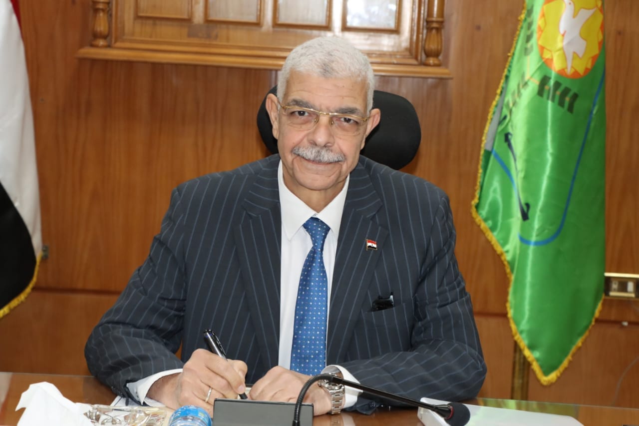 The President of Menoufia University chairs the University Council session..