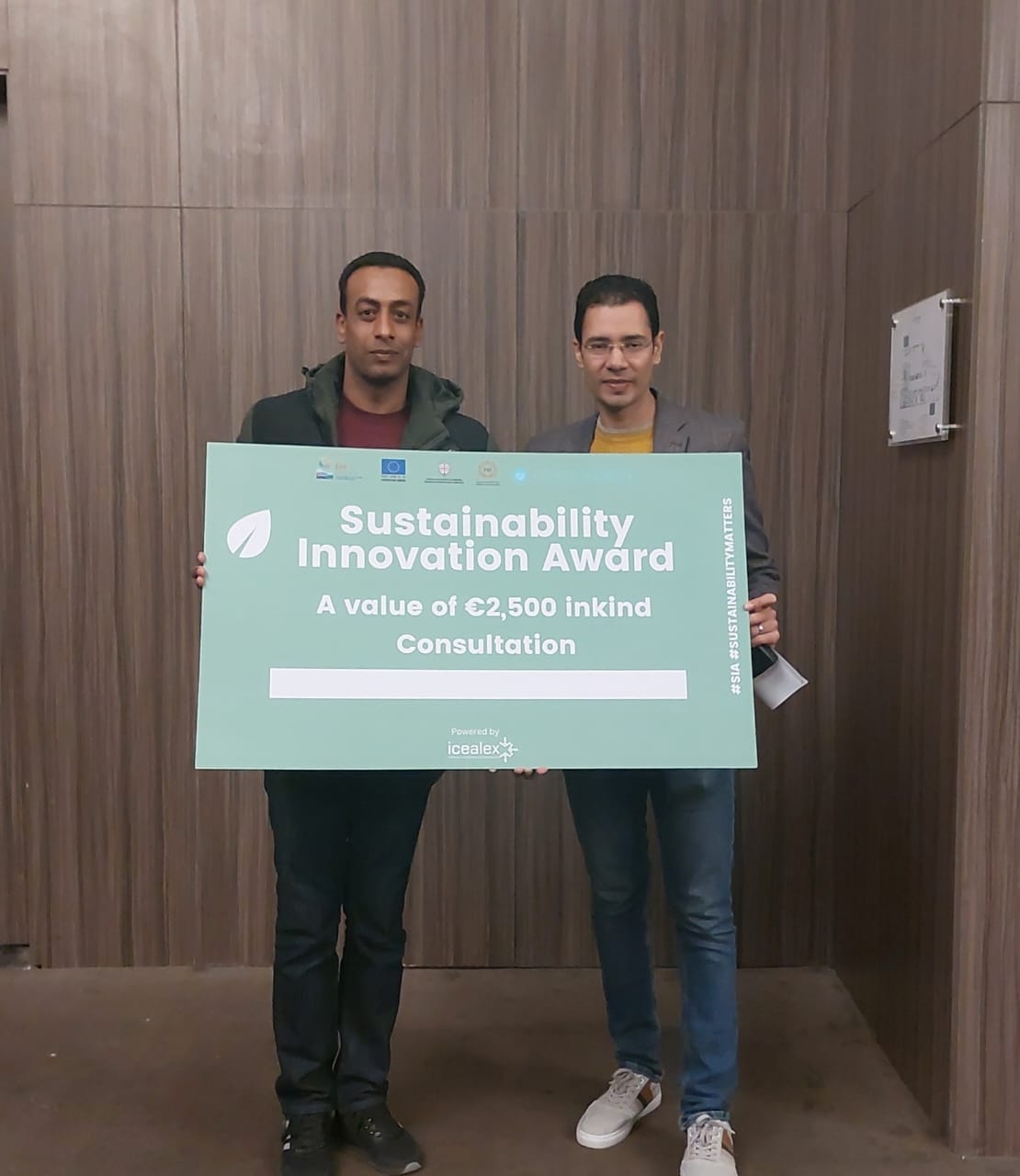 The electronic engineering team in Menoufia wins the award for innovation in sustainability presented by the Federation of Egyptian Industries and the European Union