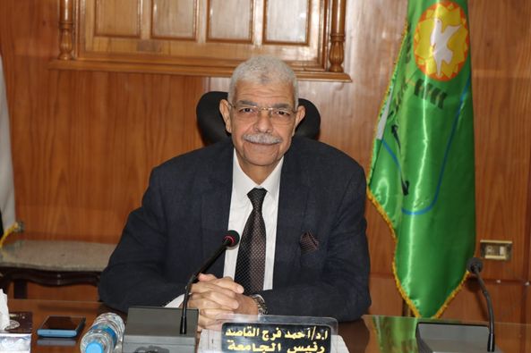 El-Kased chairs the meeting of the Medical Service Fund Council at Menoufia University