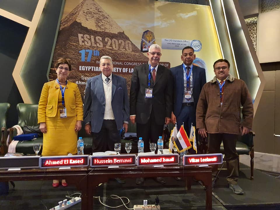 Al Kased preside over Laparoscopic Tumor Session in the 17th International Conference of the Egyptian Arthroscopy Association.