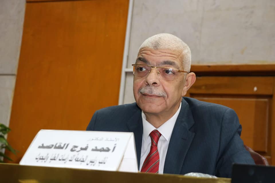 The Vice President of Menoufia University for Graduate Studies holds a meeting of the councils of graduate studies, libraries and the central library