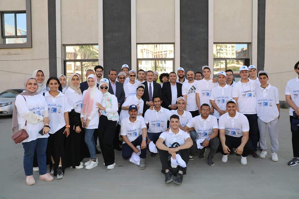 Menoufia University students visit the giant development projects in Toshka as part of the "See for yourself" initiative