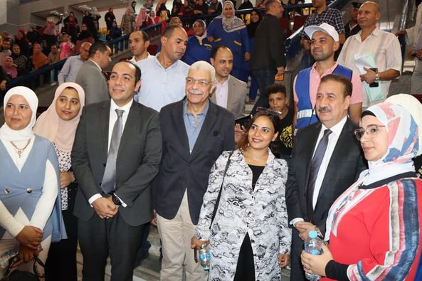 El-Kased and the Governor of Menoufia witness the launch of the activities of the "Khota" initiative of the Decent Life Foundation to provide wheelchairs for people of determination