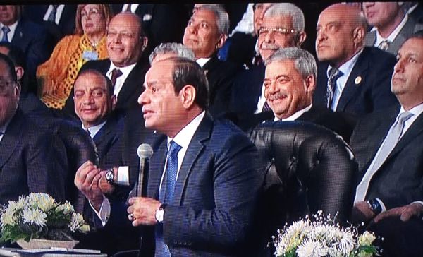 In the presence of the President of the Republic, the President of Menoufia University participates in the session of the Supreme Council of Universities and witnesses the activities of Story of a Homeland