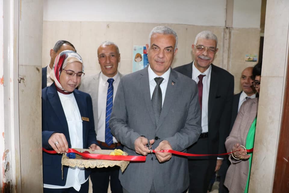 The President of Menoufia University inaugurates the Measurement and Evaluation Unit at the Faculty of Arts