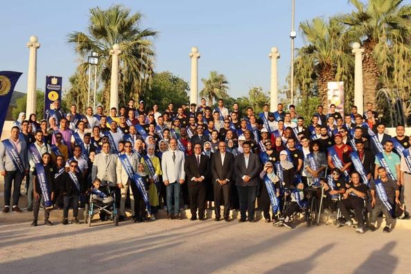 Menoufia University participates in the Student Forum for those with outstanding abilities in Egyptian universities and institutes, under the slogan "Creators with a Difference 2"