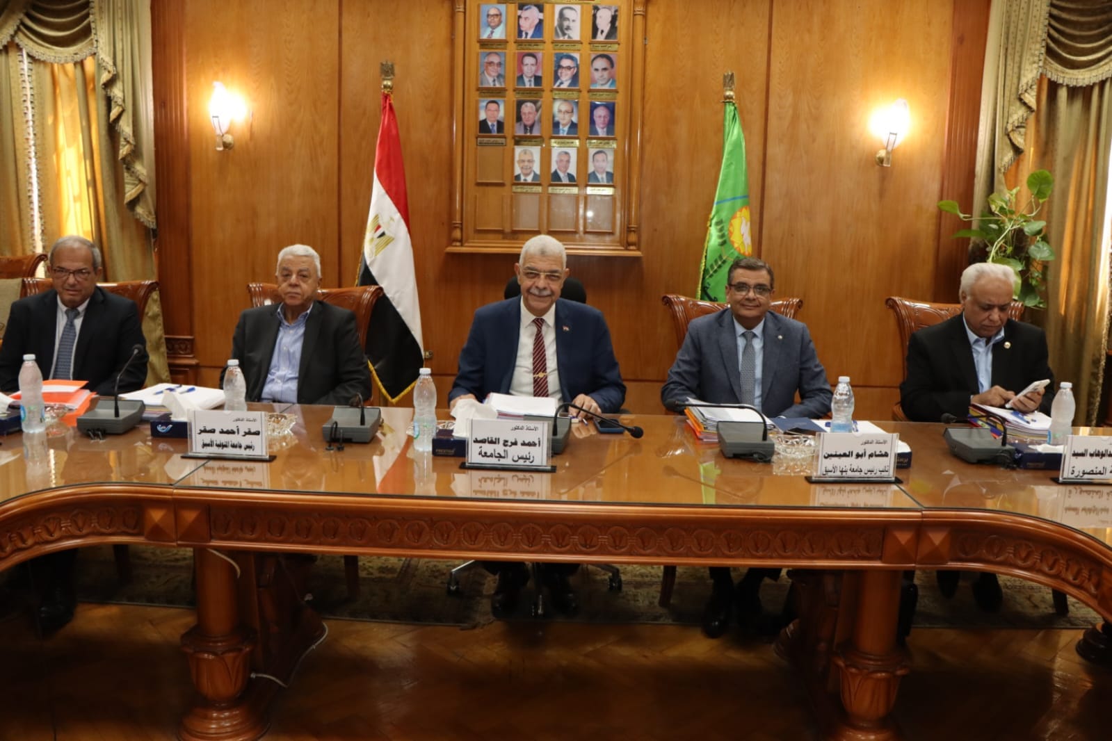 The President of Menoufia University heads the committee concerned with nominating applicants for the position of Dean of the National Liver Institute